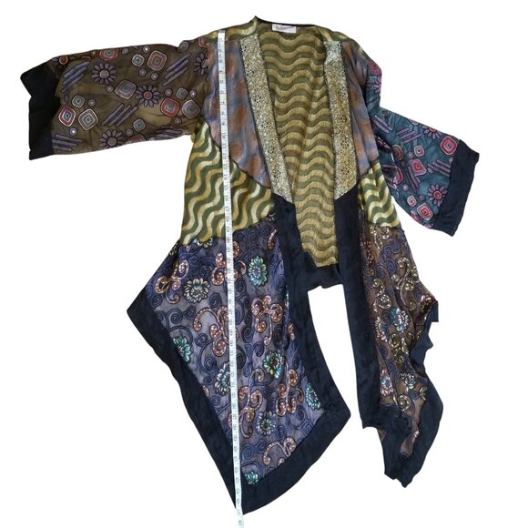Sterling Kimono Shawl for Evening or Stage - Picture 10 of 11